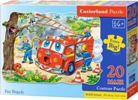 CASTORLAND Puzzle Maxi Vatrogasci, 20 kom