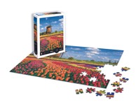 Puzzle Polja tulipana Nizozemska 1000 dijelova
