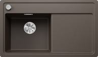 BLANCO Sudoper Zenar 45 S-F InFino, Silgranit, bazen lijevo, kava