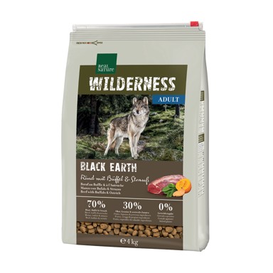REAL NATURE Wilderness govedina s nojem i bizonom 4 kg