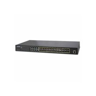 PLANET Switch L2 24-port 100 1000X SFP 8-port Shared TP Managed Redundant