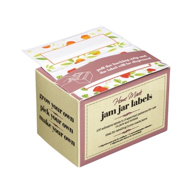 KITCHEN CRAFT Set 100 naljepnica za označavanje staklenki