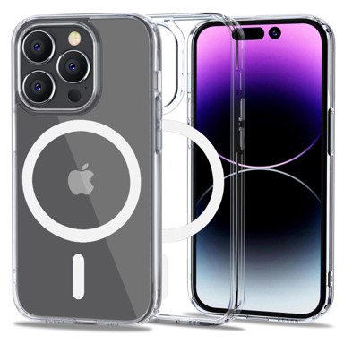 TECH-PROTECT Flexair Hybrid Magsafe maskica za iPhone 14 Pro Prozirna