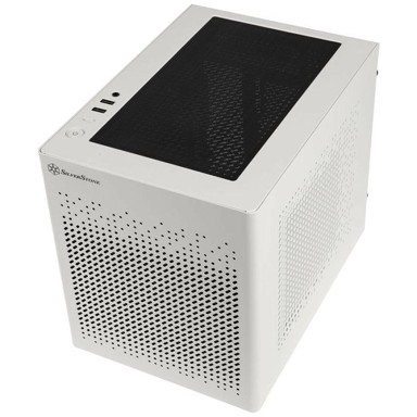 SILVERSTONE Kućište SST-SG16W, mini tower, Mini ITX, bijelo