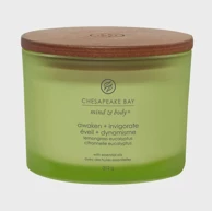CHESAPEAKE BAY Svijeća 3 wick Awaken & Invigorate (lemongrass eucalyptus)