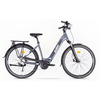 ECONO Električni bicikl MARE City EEC4LK antracit, 520Wh, 15Ah