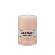 UNIPAR Svijetlo narančasta svijeća Finelines, 18 h
