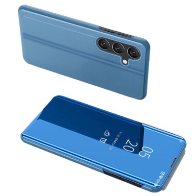 MG Preklopna maskica za Samsung Galaxy S25 Plus, Clear View, plava