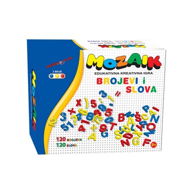 Mozaik brojevi i slova 5627