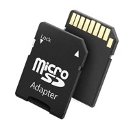 APTEL MicroSD na SD adapter za HC memorijske kartice, crni