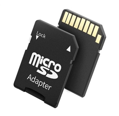 APTEL MicroSD na SD adapter za HC memorijske kartice, crni