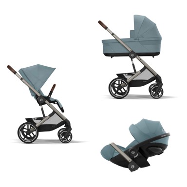 CYBEX Kolica 3u1 Balios Bundle S set, plava