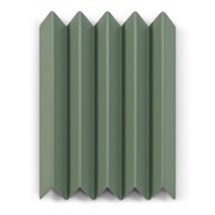 SPINDER DESIGN Zelena/siva metalna zidna vješalica Sensu