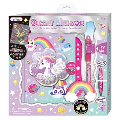 HOT FOCUS Dnevnik s olovkom, Unicorn