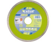 EXTOL CRAFT Dijamantna rezna ploča 108831, puna, 115 x 22,2 mm, mokro rezanje