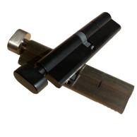 BOT Uložak cilindra 60+60 mm, s gumbom, crna