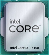 INTEL Procesor Core i3-14100, LGA1700, Tray, siva
