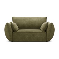 MAZZINI SOFAS Zelena stolica Vanda, 128x110x85 cm