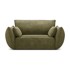MAZZINI SOFAS Zelena stolica Vanda, 128x110x85 cm