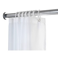 WENKO Teleskopska šipka u srebrnoj boji za kupaonicu Luz, dužine 110-185 cm