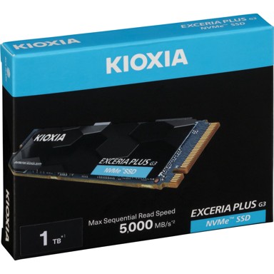 KIOXIA SSD disk Plus, 1TB, G3 NVMe, M.2, PCIe 4.0