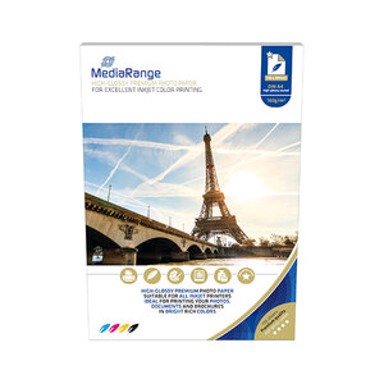 MEDIARANGE Foto papir A4 160 g sjajni 100 kom InkJet