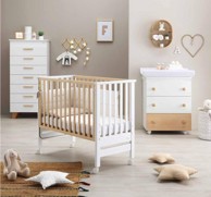AZZURRA DESIGN Dječji krevetić Contact, bijelo natural