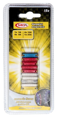 MI3 Auto osigurači keramički 10/1