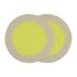 REMEMBER Platneni podmetač 2 kom ø 38 cm Lime 
