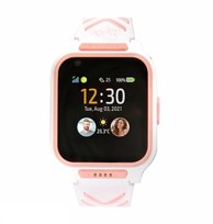 MYKI Dječji pametni sat 4, bijelo-rozi