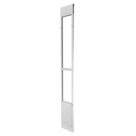 VEVOR Pasja vrata za klizna staklena vrata, podesiva visina 2311-2439 mm, bijela