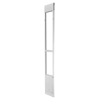 VEVOR Pasja vrata za klizna staklena vrata, podesiva visina 2311-2439 mm, bijela