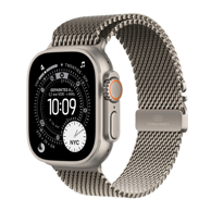 APPLE Pametni sat Watch Ultra 3, 49 mm, GPS + Cellular, titanij, prirodna