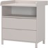GERMANIA Krem dječja komoda s promjenjivim stolom 89x102x77 cm Alkmaar 