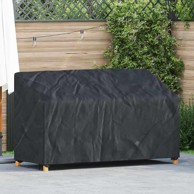 Pokrivač za vrtnu klupu 420D 165x70x65/94 cm, crni