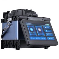 VEVOR Fiber Fusion Splicer, središnje poravnanje, 6 motora, 14.6 x 13.1 x 15.2 cm, zaslon osjetljiv na dodir