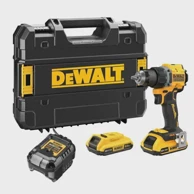 DEWALT Akumulatorska bušilica 18V, 2×2,0 Ah