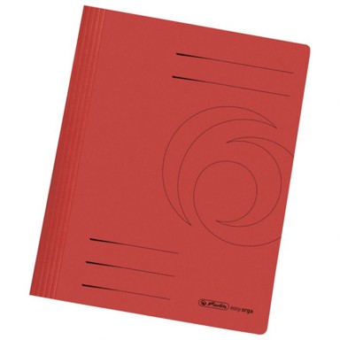 HERLITZ Fascikl mehanika Euro, karton A4, crveni