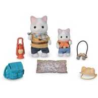 SYLVANIAN FAMILIES Set za igru Uzbudljivi set za istraživanje Latte Cat Brother & Baby, 5763