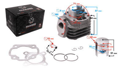 MORETTI ISO adapter Citroen C3, C4, jumpy, jumper, Peugeot boxer, expert, 3008, 2016- 1042-02-1