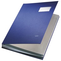 LEITZ Potpisna mapa s prozorom 57000135 plava
