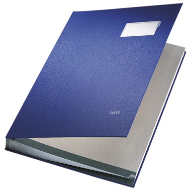 LEITZ Potpisna mapa s prozorom 57000135 plava