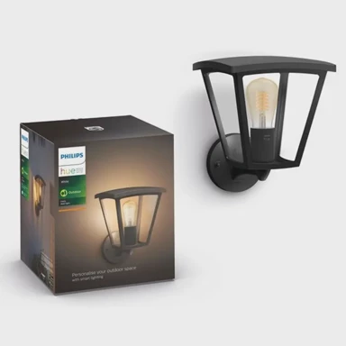 PHILIPS Hue zidna svjetiljka Impress, crna