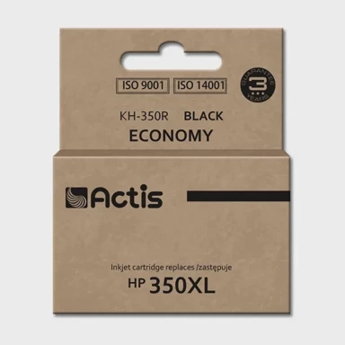 ACTIS Tinta za pisač KH-350R, zamjena za HP 350XL CB336EE, standardna, 35 ml, crna