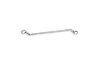 EURO TOOLS Prstenasti ključ savijeni 117606 8x9 mm, srebrna