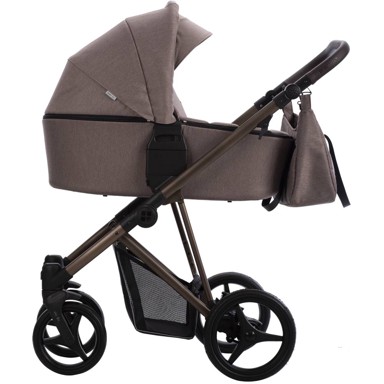 BEBETTO Dječja kolica FLAVIO 18/BRM 2U1, crna