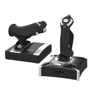 PXN Joystick PXN-2119 Pro, žični, s odvojenim gasom, vibracija, 16 tipki, Hat Switch, za PC / PS4 / Xbox One