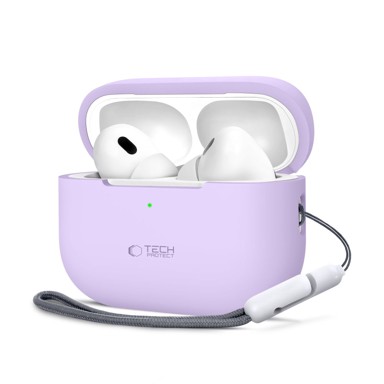 TECH-PROTECT Futrola Silicone za Apple AirPods Pro 1/2, lavender