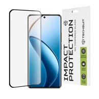 TECHSUIT 111D Zaštitno staklo kaljeno / 3D zakrivljeno staklo za Realme 12 Pro / 12 Pro+, crno