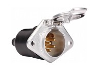 KAMAR Utičnica 7 pola za prikolicu, 24V, aluminijska S, E-1232-A